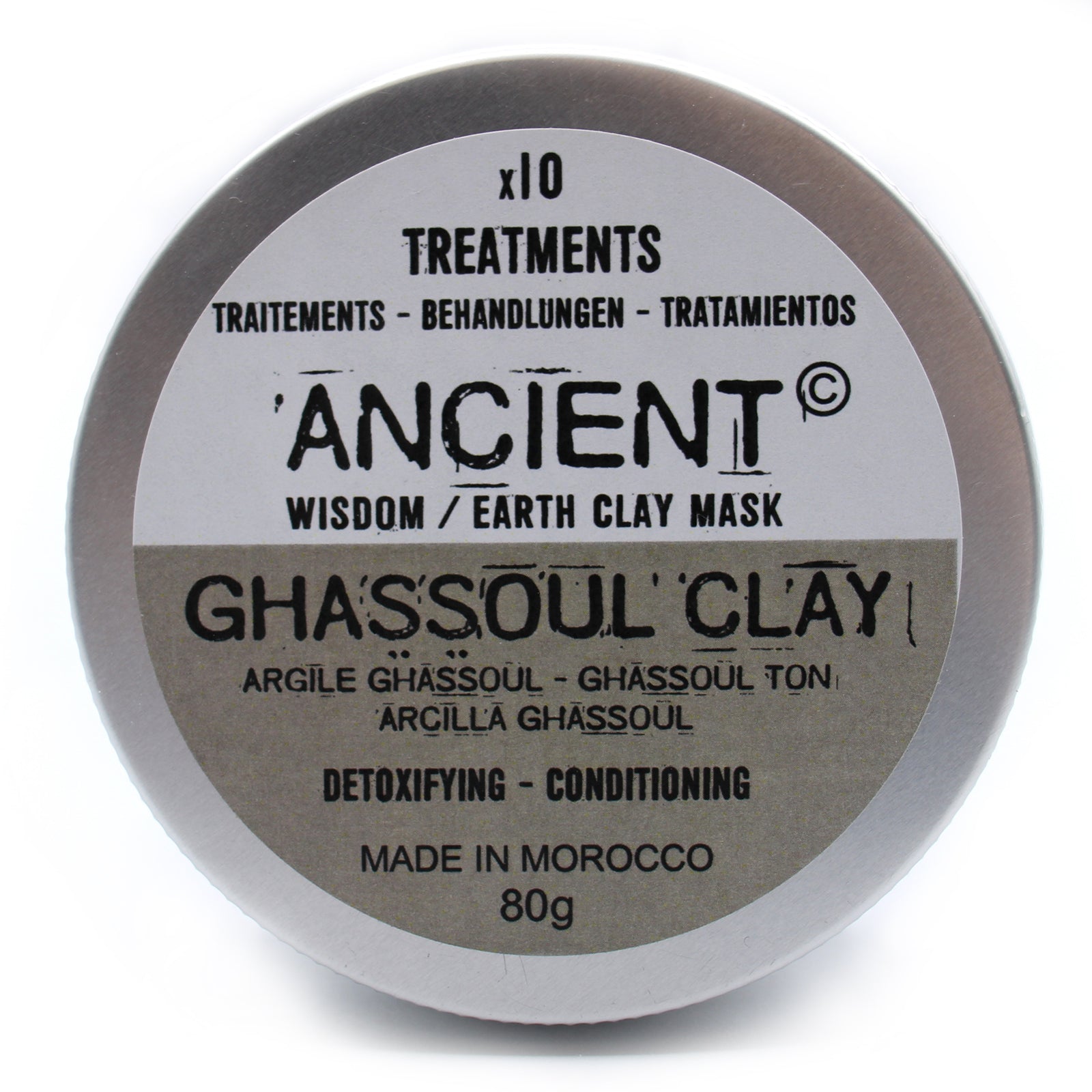 Ghassoul Clay Face Mask – Purifying & Skin-Nourishing Detox